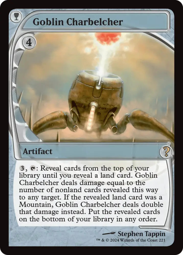 Goblin Charbelcher (Future Sight) [Mystery Booster 2] - MTG Single