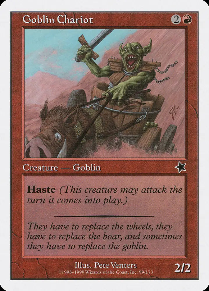 Goblin Chariot [Starter 1999] - MTG Single