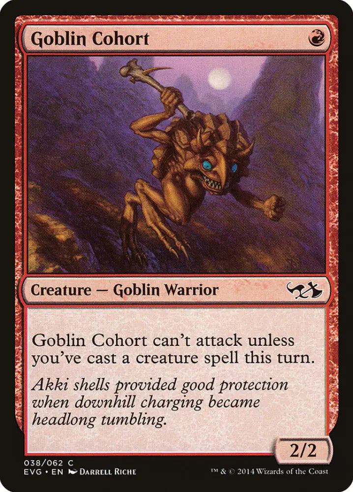 Goblin Cohort (Elves vs. Goblins) [Duel Decks Anthology] - MTG Single