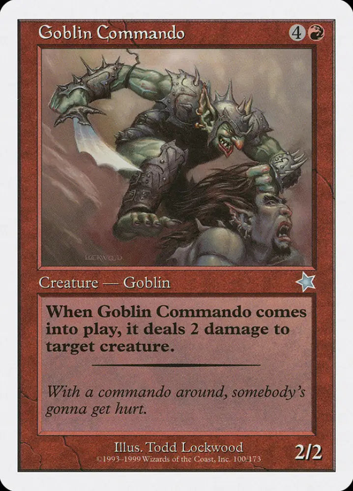 Goblin Commando [Starter 1999] - MTG Single
