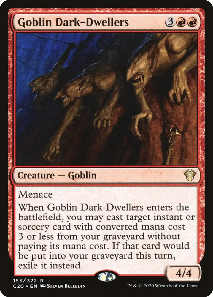 Goblin Dark-Dwellers [Commander 2020] - MTG Single