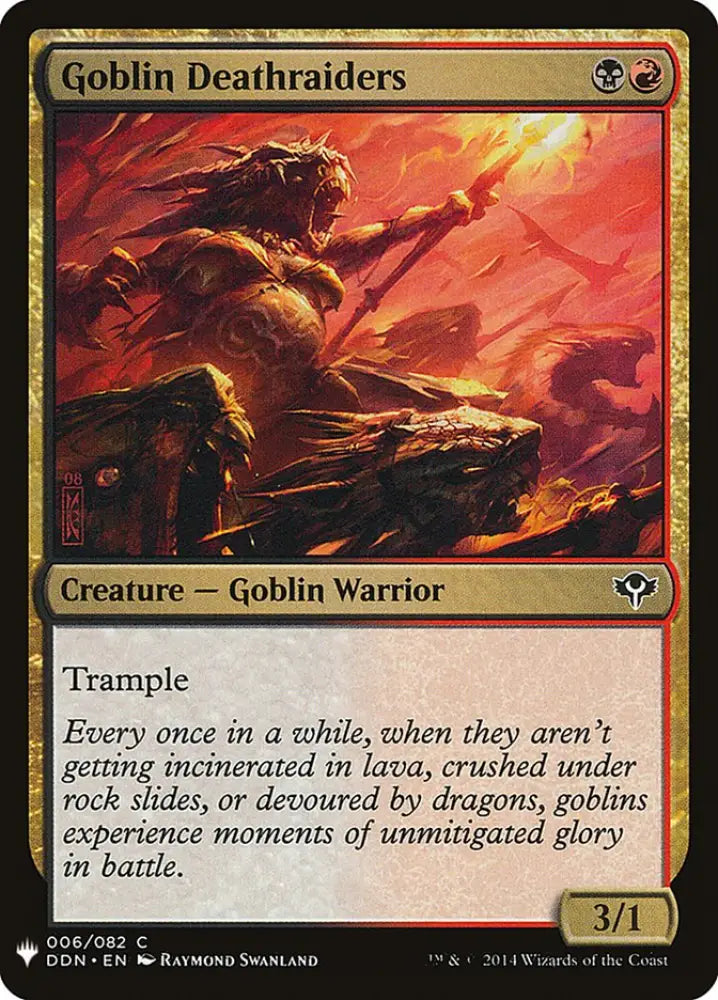 Goblin Deathraiders [Mystery Booster] - MTG Single