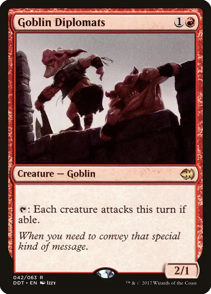 Goblin Diplomats [Duel Decks: Merfolk vs. Goblins] - MTG Single