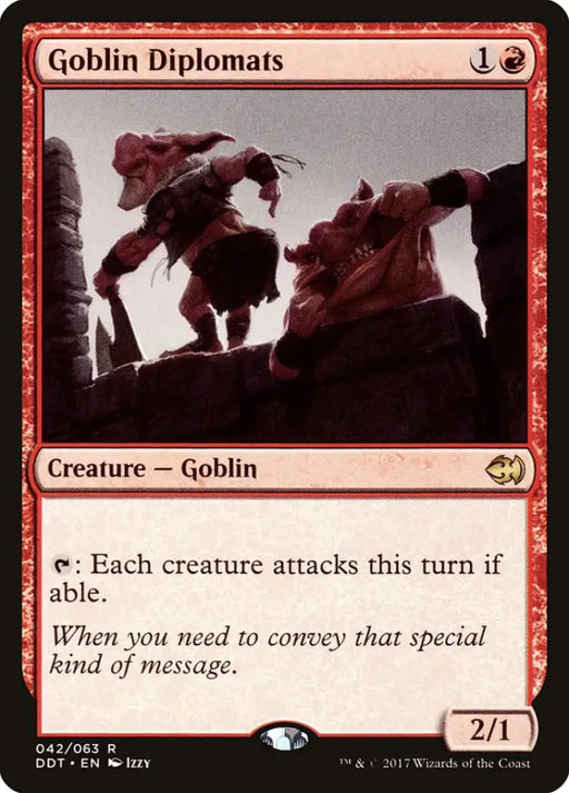 Goblin Diplomats [Duel Decks: Merfolk vs. Goblins] - MTG Single