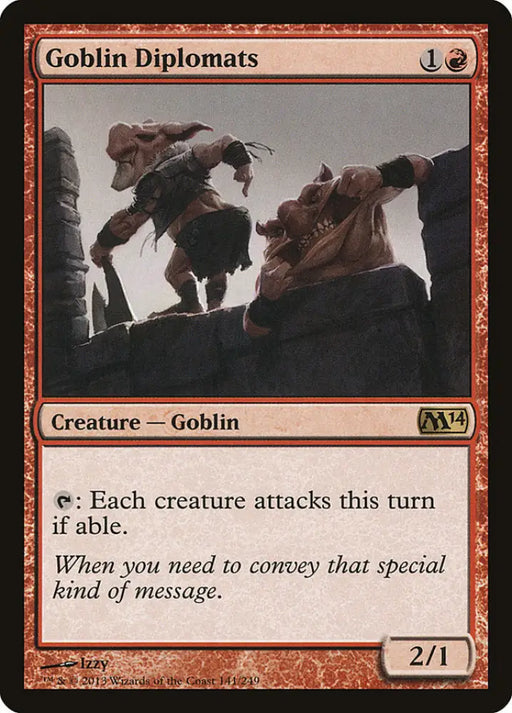 Goblin Diplomats [Magic 2014] - MTG Single