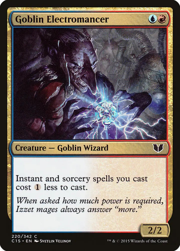 Goblin Electromancer [Commander 2015] - MTG Single