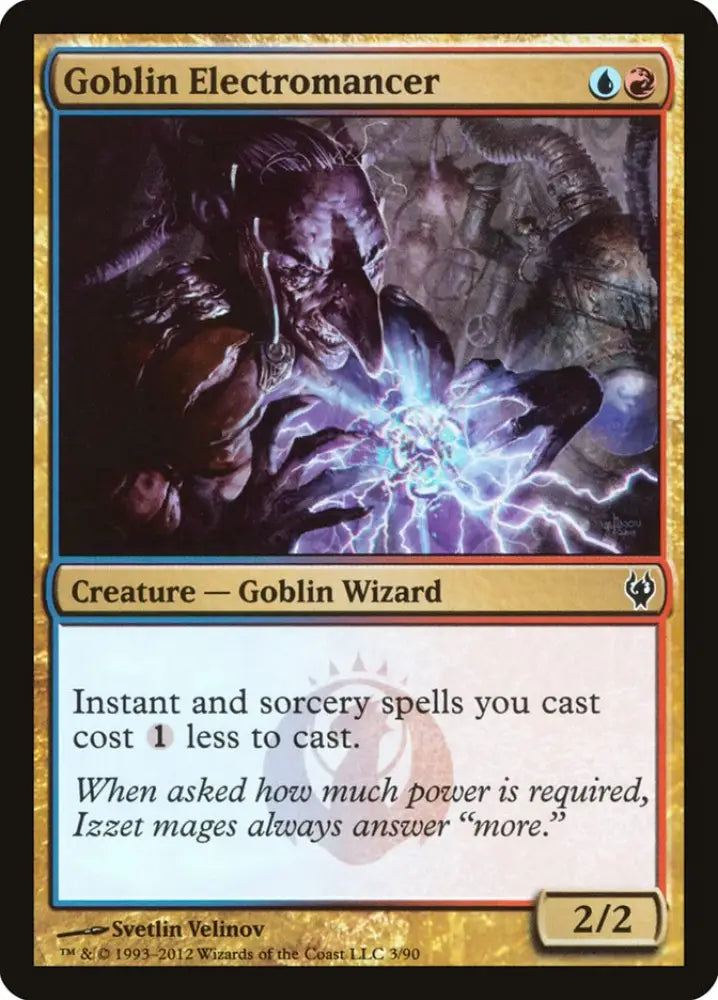 Goblin Electromancer [Duel Decks: Izzet vs. Golgari] - MTG Single