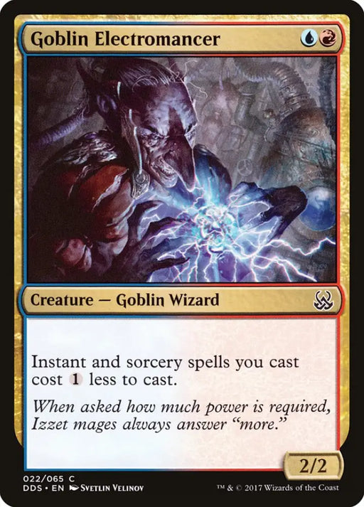 Goblin Electromancer [Duel Decks: Mind vs. Might] - MTG Single