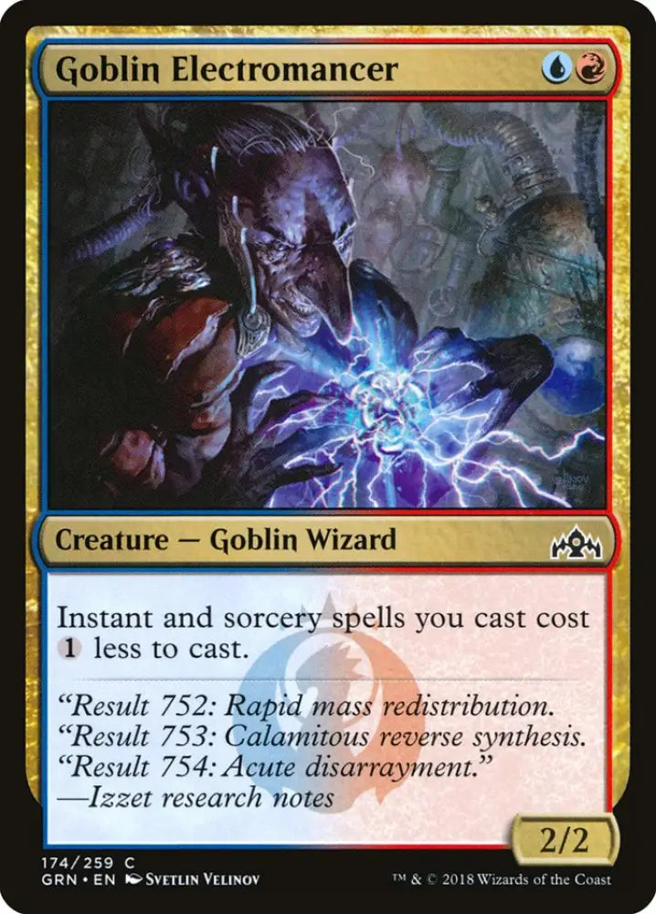 Goblin Electromancer [Guilds of Ravnica] - MTG Single