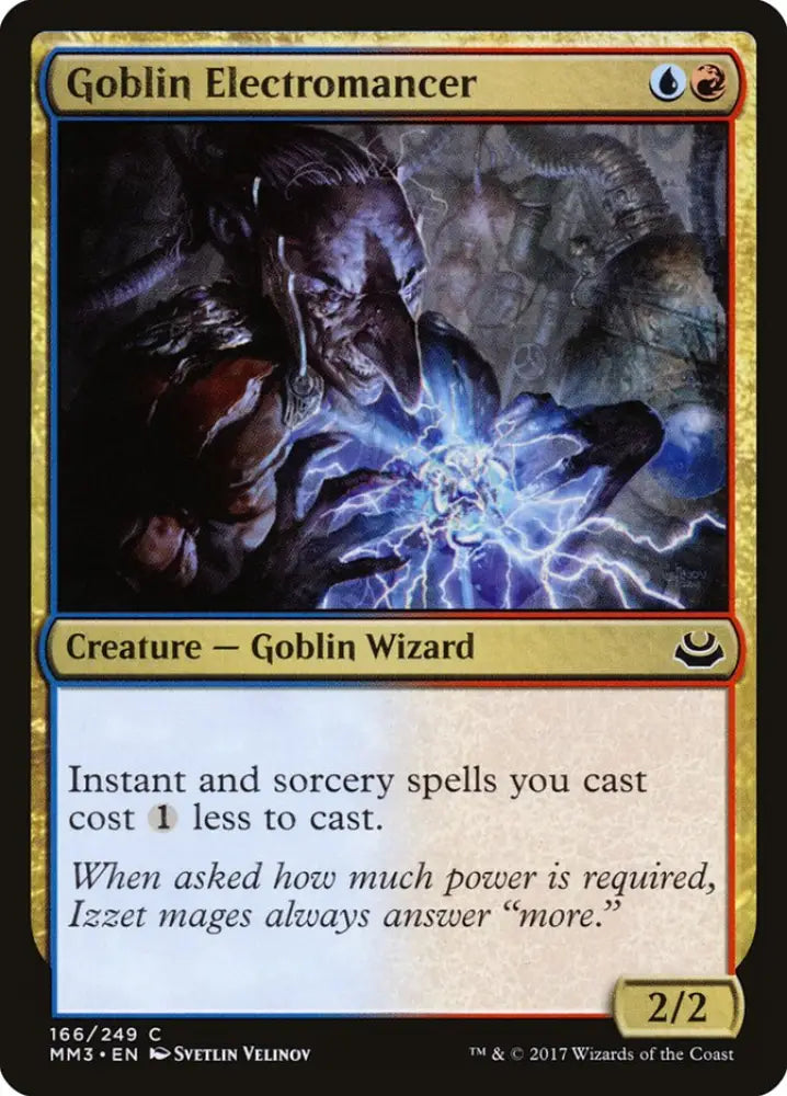 Goblin Electromancer [Modern Masters 2017] - MTG Single