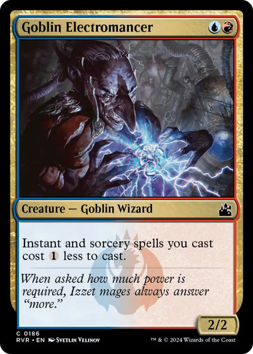Goblin Electromancer [Ravnica Remastered] - MTG Single