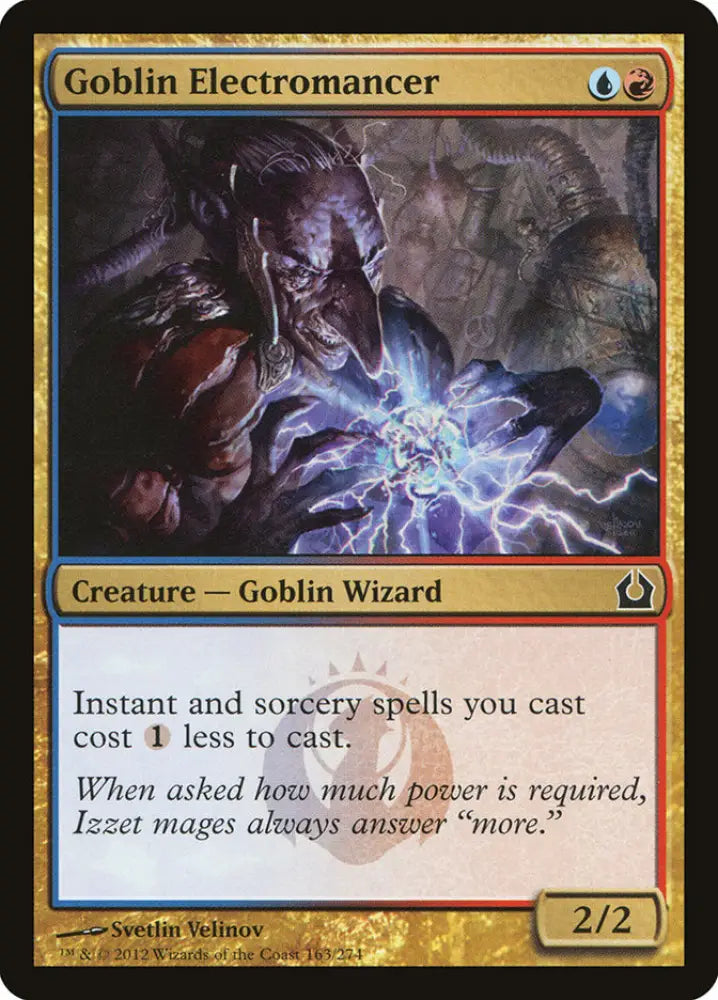 Goblin Electromancer [Return to Ravnica] - MTG Single