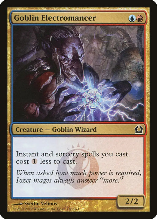 Goblin Electromancer [Return to Ravnica] - MTG Single