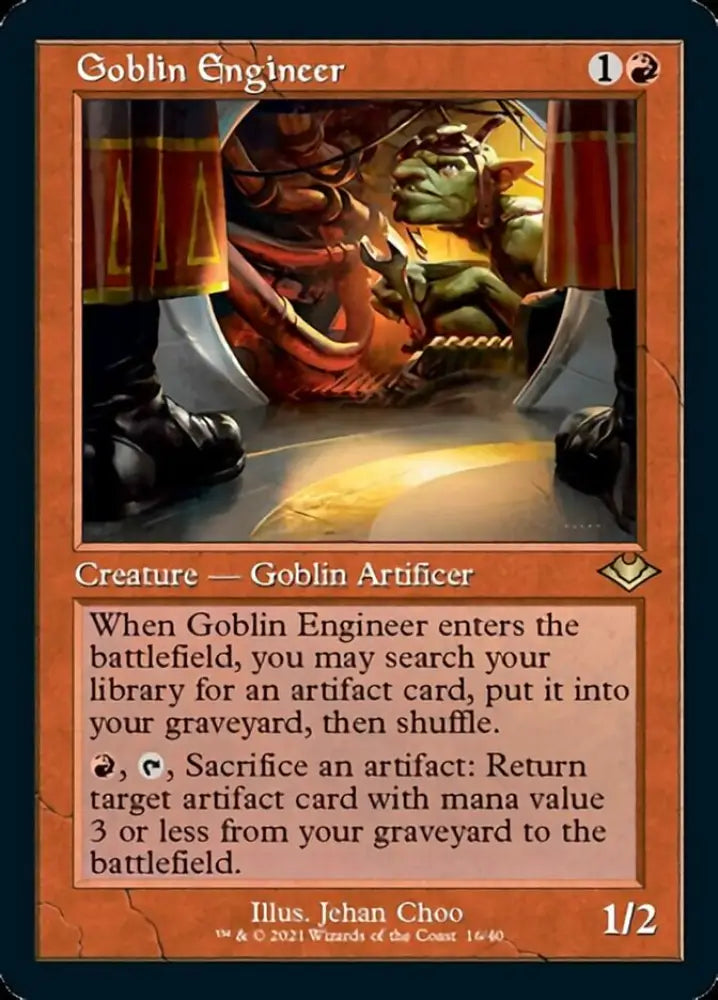 Goblin Engineer (Retro) [Modern Horizons] - MTG Single