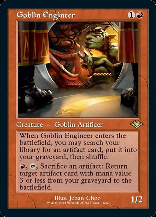 Goblin Engineer (Retro) [Modern Horizons] - MTG Single