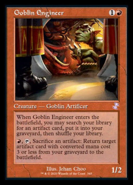 Goblin Engineer (Timeshifted) [Time Spiral Remastered] - MTG Single