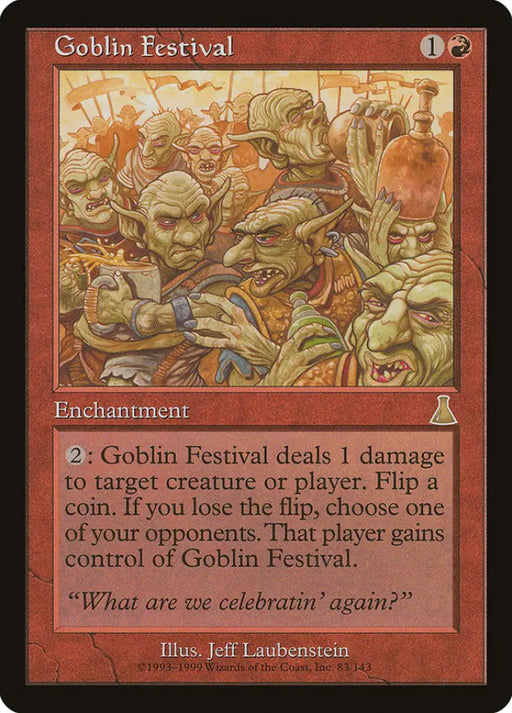 Goblin Festival [Urza’s Destiny] - MTG Single