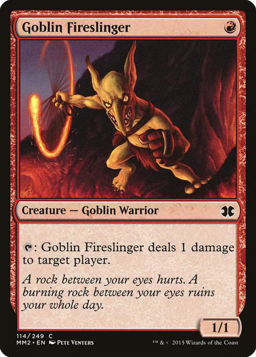 Goblin Fireslinger [Modern Masters 2015] - MTG Single