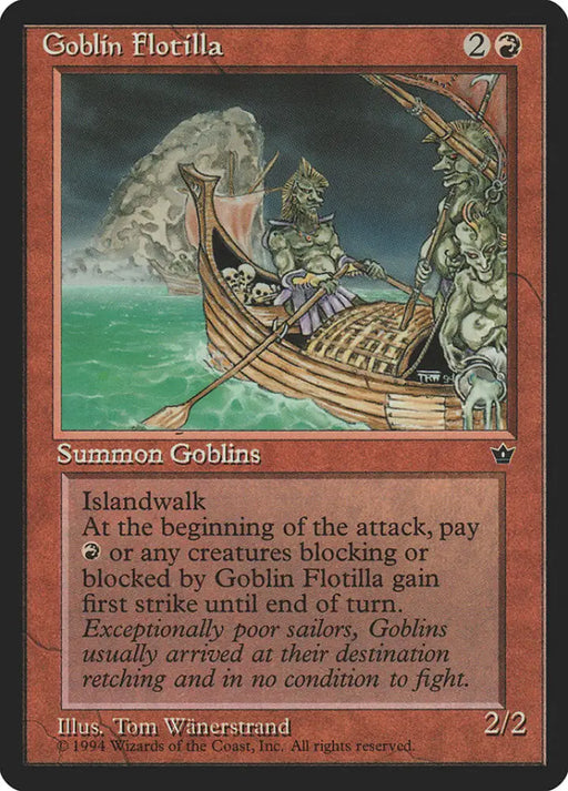 Goblin Flotilla [Fallen Empires] - MTG Single
