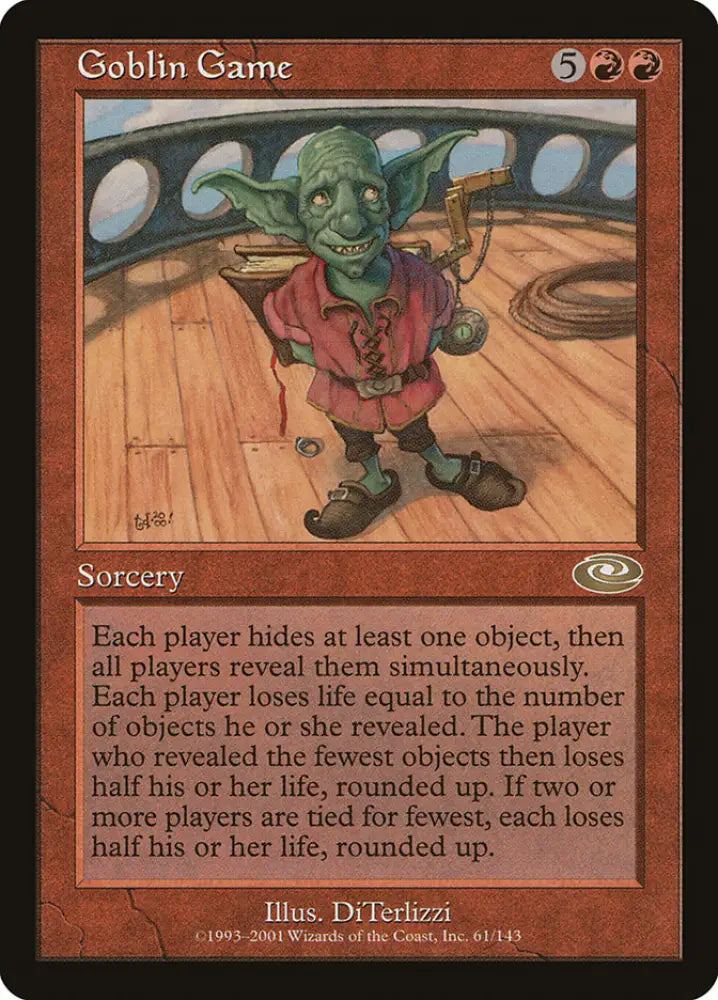 Goblin Game [Planeshift] - MTG Single
