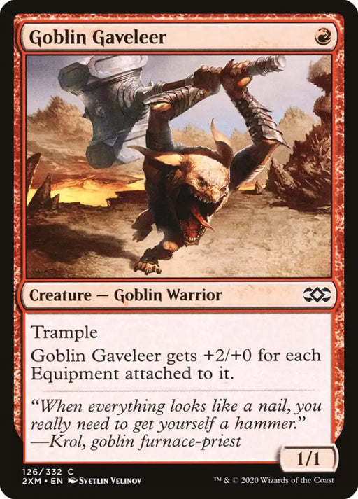 Goblin Gaveleer [Double Masters] - MTG Single