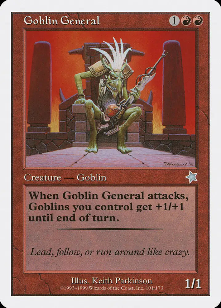 Goblin General [Starter 1999] - MTG Single