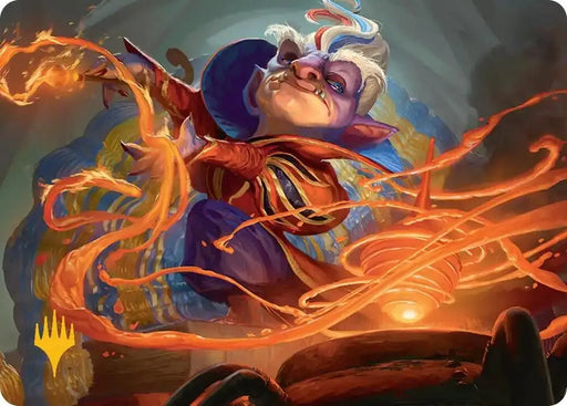 Goblin Glasswright Art Card (Gold-Stamped Planeswalker Symbol) (13) [Secrets of Strixhaven Art Series]
