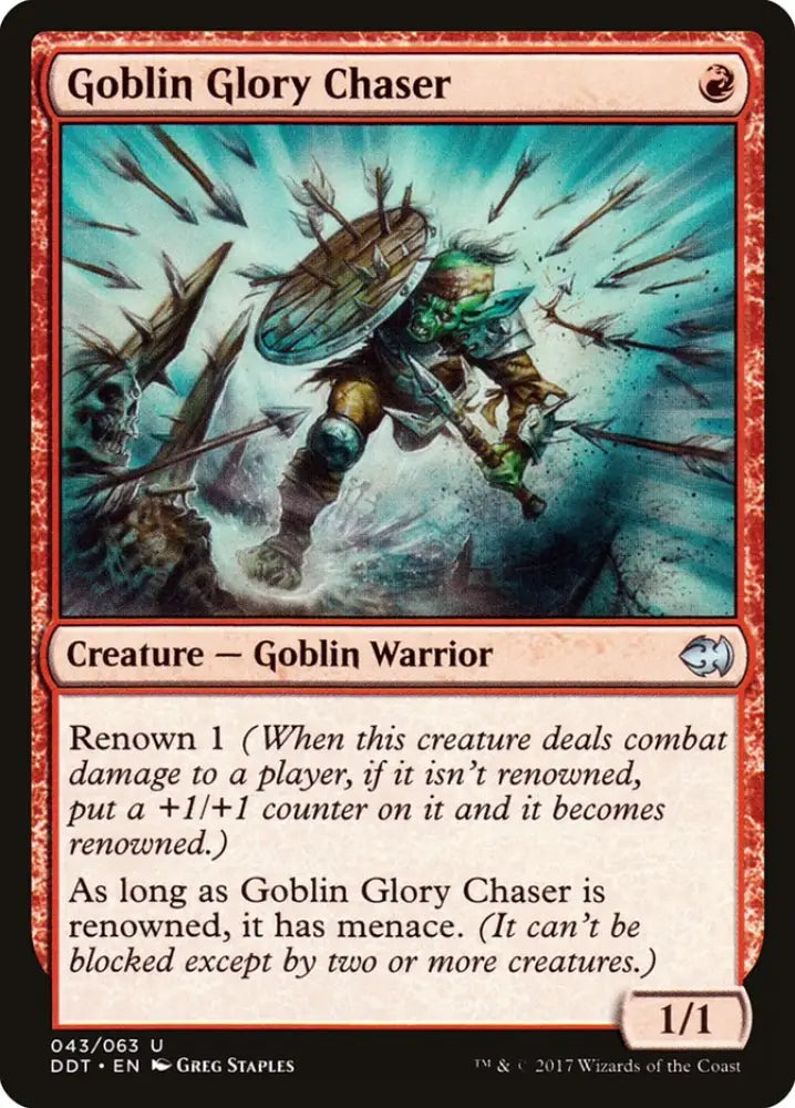 Goblin Glory Chaser [Duel Decks: Merfolk vs. Goblins] - MTG Single