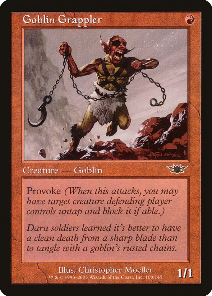 Goblin Grappler [Legions] - MTG Single