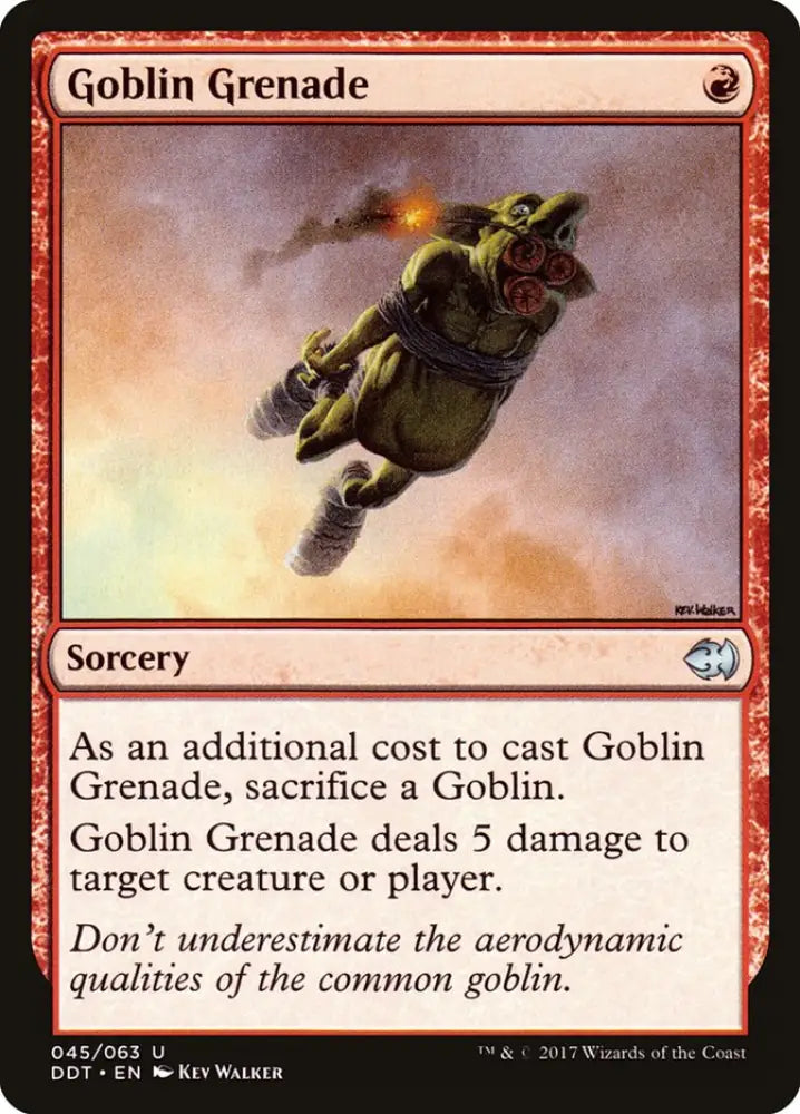 Goblin Grenade [Duel Decks: Merfolk vs. Goblins] - MTG Single