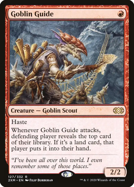 Goblin Guide [Double Masters] - MTG Single