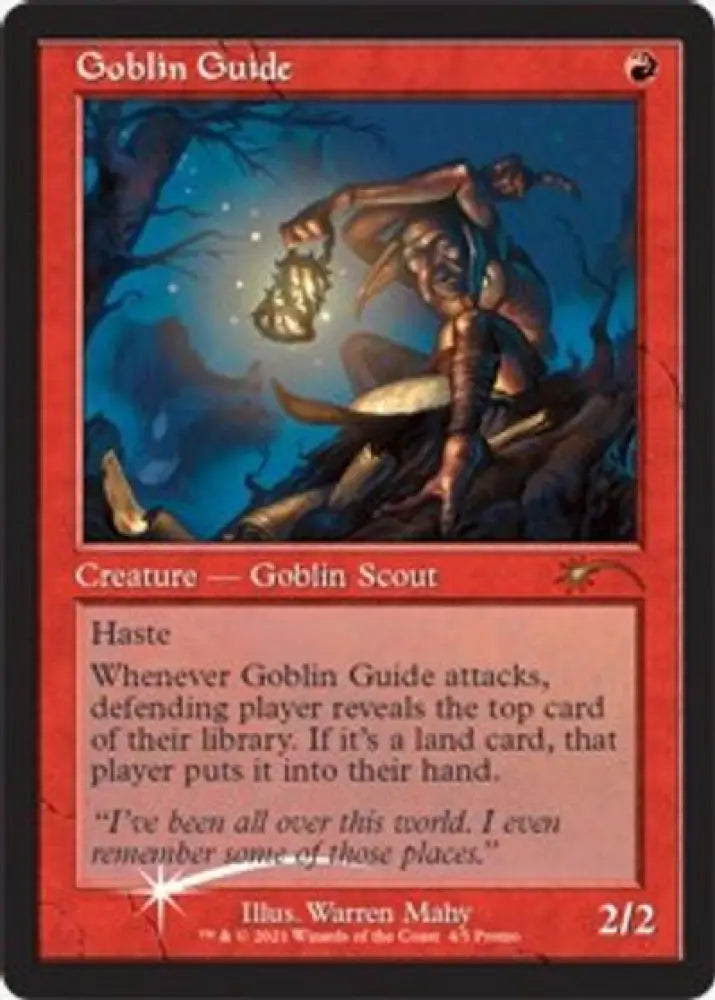 Goblin Guide [Love Your LGS 2021] - MTG Single