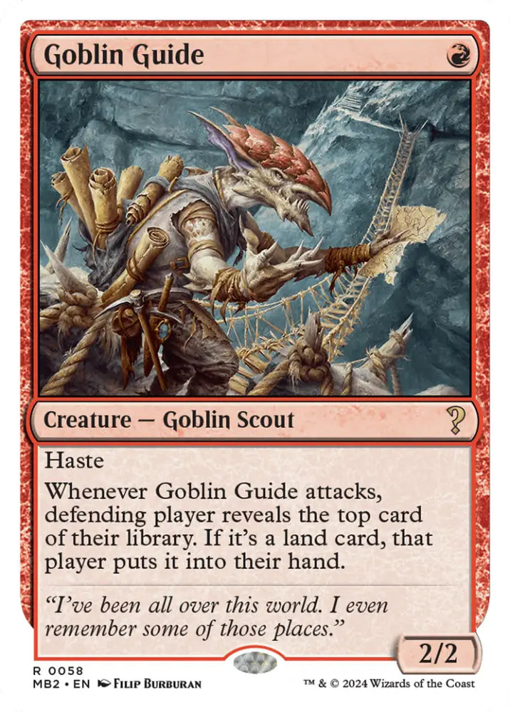 Goblin Guide [Mystery Booster 2] - MTG Single