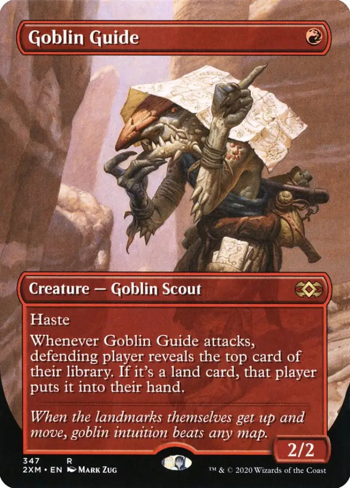Goblin Guide (Toppers) [Double Masters] - MTG Single