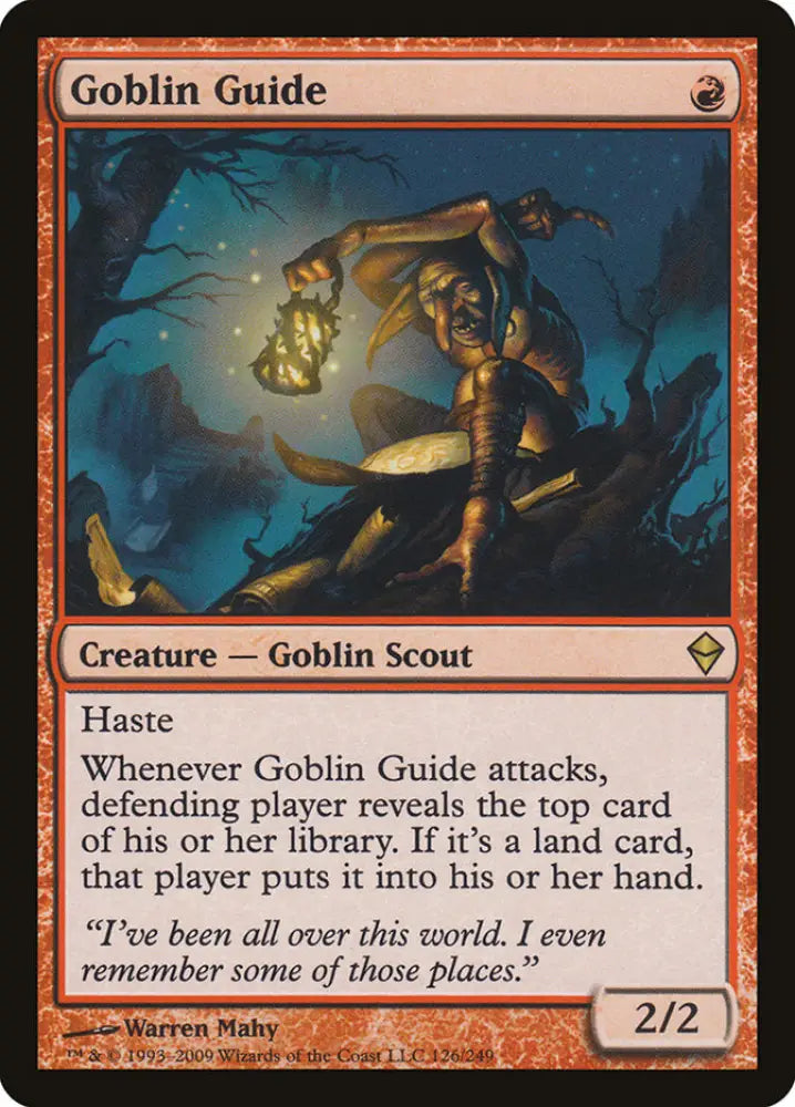 Goblin Guide [Zendikar] - MTG Single