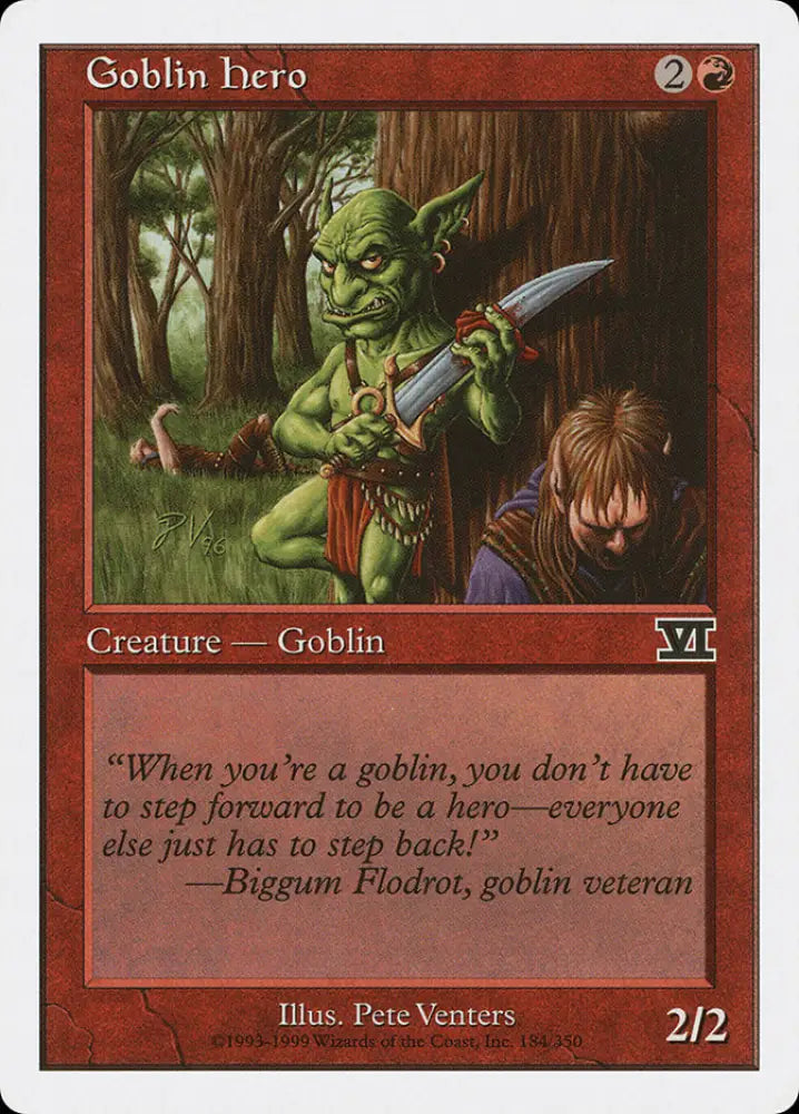 Goblin Hero [Classic Sixth Edition] - MTG Single