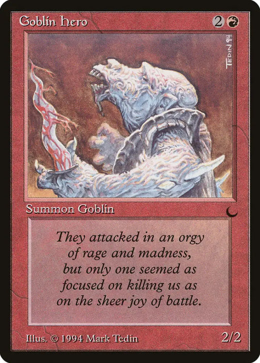 Goblin Hero [The Dark] - MTG Single