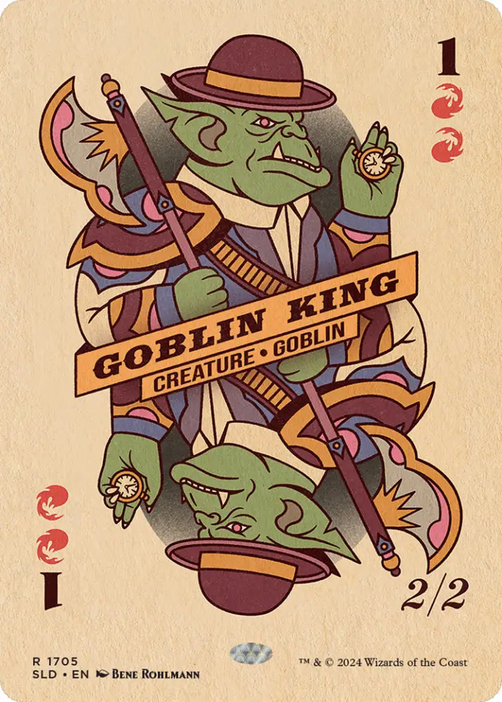 Goblin King (1705) [Secret Lair Drop Series] - MTG Single