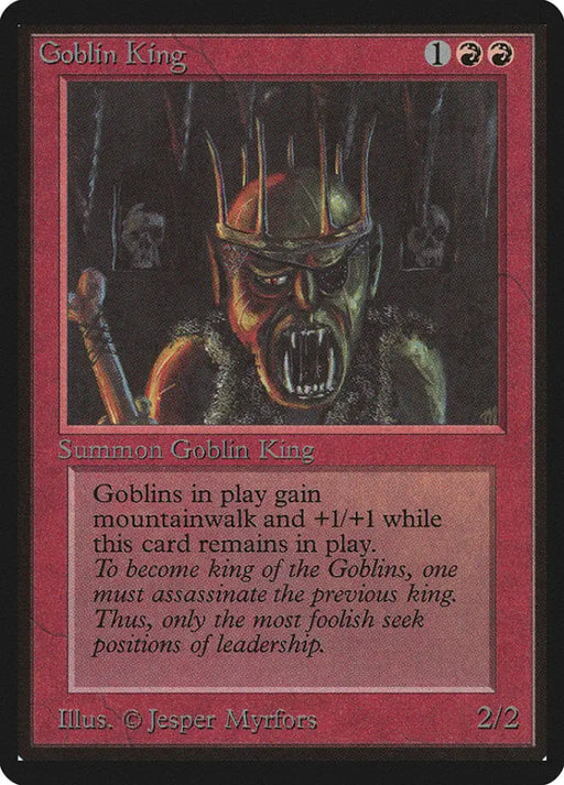 Goblin King [Beta Edition] - MTG Single