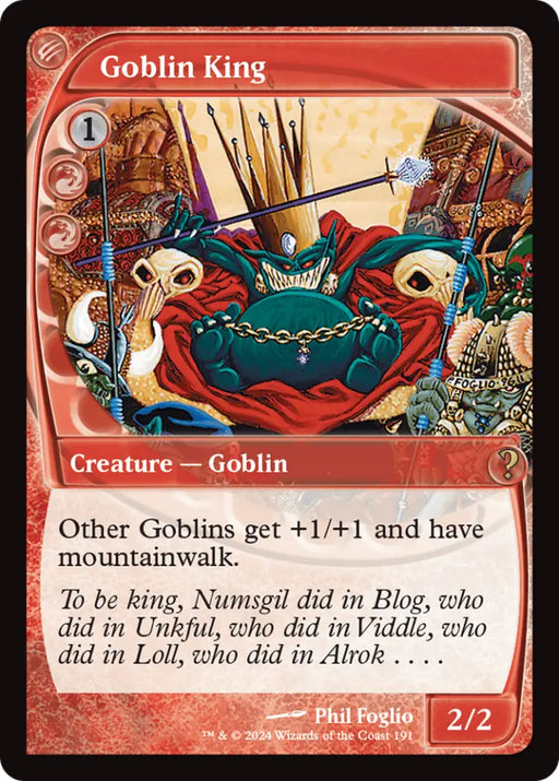 Goblin King (Future Sight) [Mystery Booster 2] - MTG Single