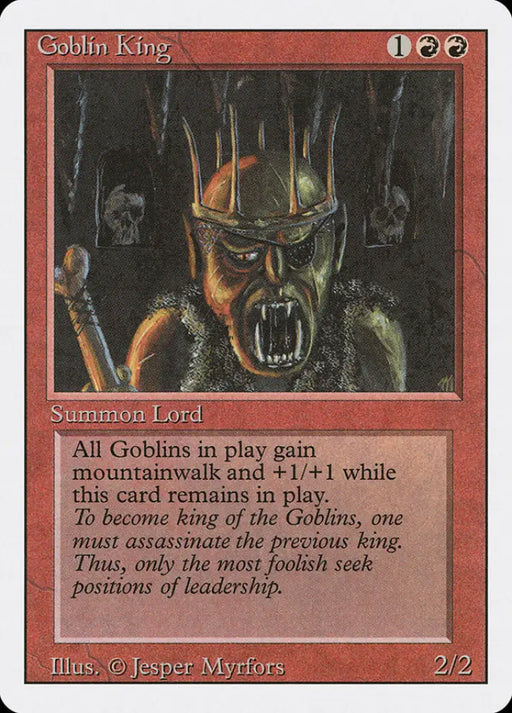 Goblin King [Revised Edition] - MTG Single
