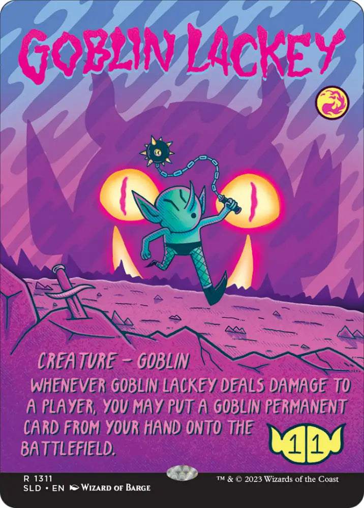 Goblin Lackey (1311) [Secret Lair Drop Series] - MTG Single