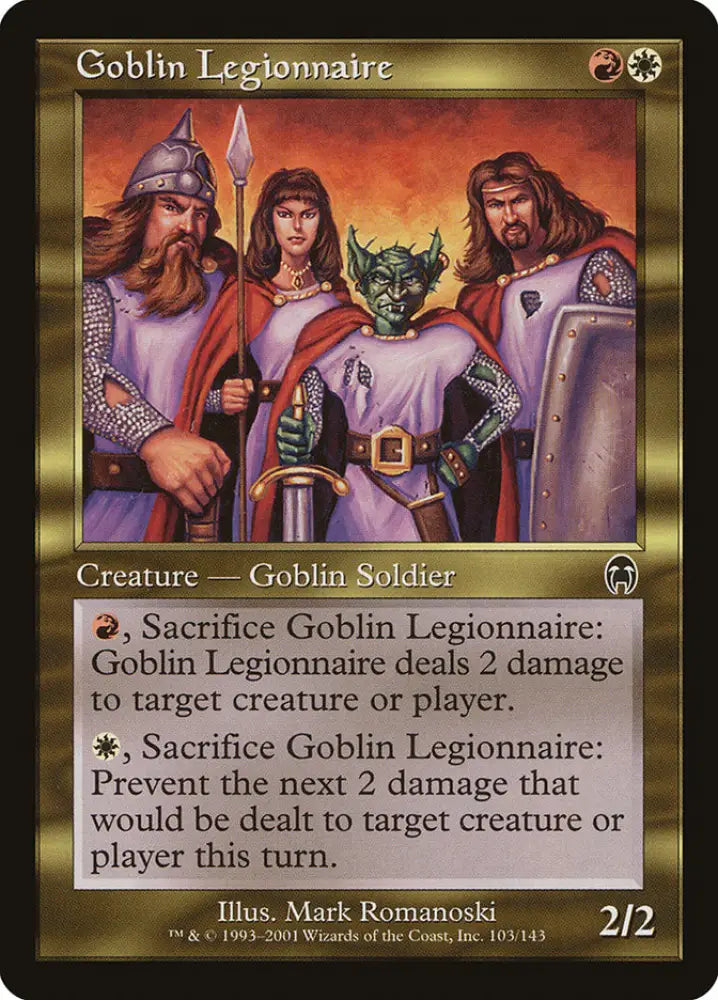 Goblin Legionnaire [Apocalypse] - MTG Single