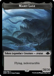 Goblin // Marit Lage Double-Sided Token [Dominaria Remastered Tokens] - MTG Single