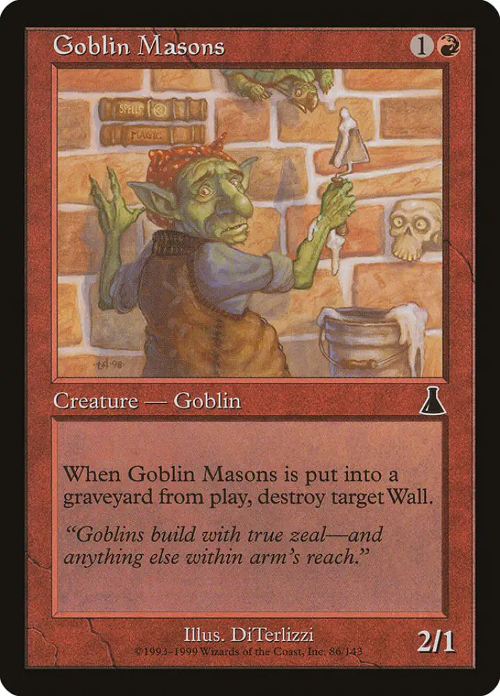 Goblin Masons [Urza’s Destiny] - MTG Single