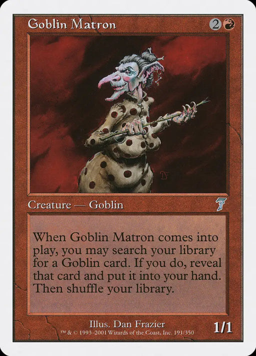 Goblin Matron [Seventh Edition] - MTG Single