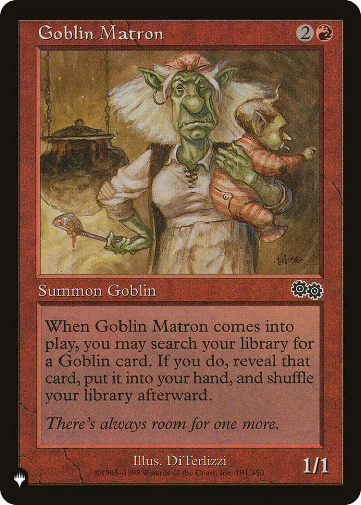 Goblin Matron (USG) [The List] - MTG Single
