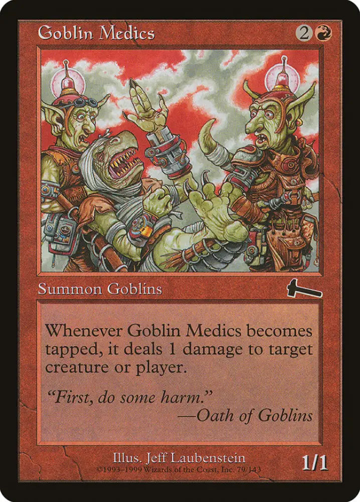 Goblin Medics [Urza’s Legacy] - MTG Single