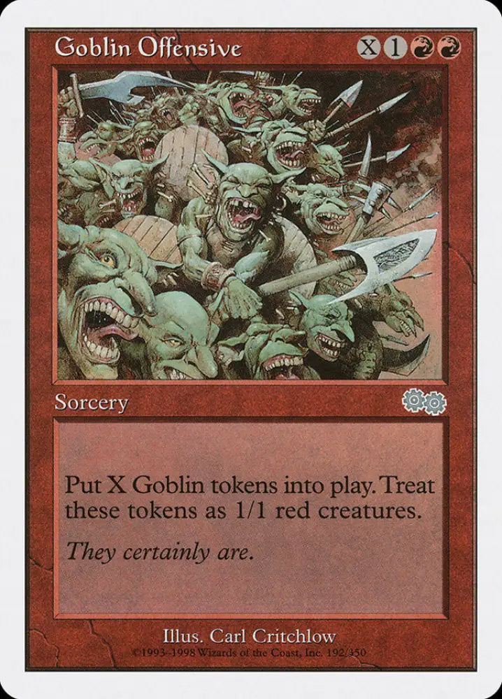 Goblin Offensive [Anthologies] - MTG Single