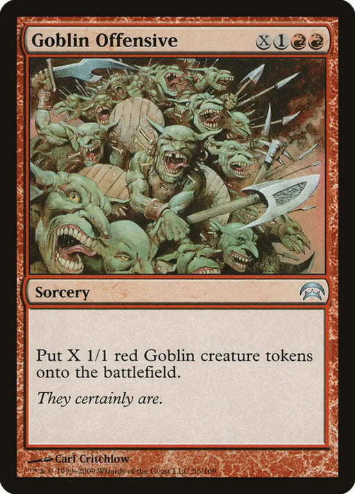 Goblin Offensive [Planechase] - MTG Single